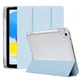 Чохол iPad 10/11 A16 2022-2025 TPU Pen Slot Transparent light blue - зображення 1