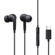 Навушники Type-C з мікрофоном провідні Baseus Enock In-Ear Noise Isolation (Type-C, DAC, 1.1 m). Black - зображення 1