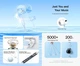 Навушники Type-C з мікрофоном провідні Baseus Enock In-Ear Noise Isolation (Type-C, DAC, 1.1 m). White - зображення 9