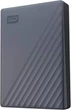Жорсткий диск Western Digital My Passport 5TB 2.5" USB 3.2 External Silicon Grey (WDBRMD0050BGY-WESN) - зображення 1