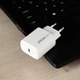 Мережевий зарядний пристрій Proove Silicone Power 2 25W (Type-C) White (643670003) - зображення 5
