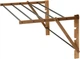 Suszarka do bielizny Kadax Ferrara ścienna 53 cm K11605 Brązowa (5906638313077) - obraz 1