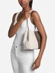 Сумка женская из искусственной кожи Michael Kors Pratt 877685890 Коричневый/Молочный (1159857939) - изображение 2