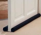 Уплотнитель двойной для дверей Parkside 950×25 мм - защита от сквозняков, пыли и холода (черный) - изображение 4