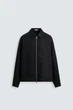 Куртка сорочка Zara льон чорний 8281/002/800 L - изображение 2