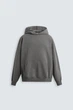 Худі базове Zara сірий 0761/370/807 XL - зображення 5