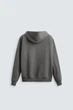 Худі базове Zara сірий 0761/370/807 XL - зображення 6