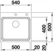 Кухонна мийка Blanco - 521748 ETAGON 500-IF/A - зображення 2