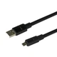 Кабель USB Hoco X84 SB to Micro-USB charging data cable, 1m, PVC material, current up to 2.4A Черный - изображение 1