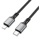 Кабель для заряджання Borofone BX83 передачі даних USB-C на Lightning, 1m 3A підтримка швидкого заряджання PD 20W White - зображення 5
