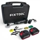 Угловая аккумуляторная шлифмашина (гравер) Fixtool Pomogator BLACKOUT с 2 АКБ 4A 18V (FIX200WBATMK) - изображение 5