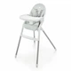 Стільчик для годування Dinnly Kinderkraft KHDINN00LGR0000 Grey - зображення 4
