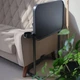 Столик для ноутбука з регулюванням висоти Laptop Table 47 х 35 х 66-76 см (3547) Чорний - зображення 10