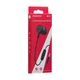 Проводные наушники 3.5mm Borofone BM31 вакумные с микрофоном 1.2m Black - изображение 2