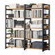 Книжковий стелаж Loft 100×30×143 см на 5 полиць G633AΩ Rosewood 100 - зображення 1