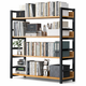 Книжный стеллаж Loft 60×30×112 см на 4 уровня G633AΩ Yellow Pear - изображение 1