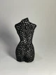 Статуэтка Женское Тело Voronoi Art Sculpture Фиолетовый 12 См 3Д Печать - изображение 1