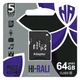 Карта Micro SDXC Hi-Rali память 64gb UHS-1 Class 10 с адаптером Черный - изображение 1