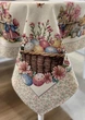 Скатертина Великодня 140х180 см гобелен Easter basket - зображення 4