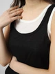Майка Braska Білий/чорний ONESIZE BU3346 - зображення 4