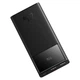Зовнішній акумулятор Baseus Star-Lord Digital Display Fast Charge Power Bank 10000mAh 22.5W Black（With Charging Cable USB to Type-C 3A 0.3m Black） (PPXJ100001) - изображение 4