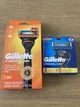 Чоловічий бритвений набір Gillette Fusion5 Power з 1 станком і 9 змінними касетами - зображення 1