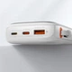 Зовнішній акумулятор Baseus Qpow Pro Швидка зарядка 10000mAh White (р.117 × 70.6 × 25 мм) - зображення 9
