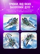 Радиоуправляемый самолёт-дрон с LED подсветкой, игрушечный истребитель на пульте управления с трюками 360° - изображение 3