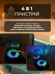 Ретро Bluetooth-колонка в стиле винилового проигрывателя с часами и RGB-подсветкой, проигрыватель виниловых пластинок, USB - изображение 2