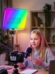 Прямоугольная LED лампа RGB видеосвет 36х25см профессиональный фотосветильник с пультом, светодиодный свет от USB - изображение 8