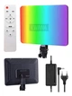 Прямокутна LED лампа RGB відеосвітло 36х25см професійний фотосвітильник з пультом від мережі 220V - зображення 9