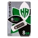 USB-накопичувач Hi-Rali Shuttle 8gb USB Flash Drive 2.0 флешка 8Гб Black - зображення 2