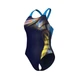Купальник жіночий суцільний Arena Dreamhline Swimsuit V Back (UV 50+) 38 Темно-синій,блакитний (008328-760-38) - зображення 7