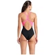 Купальник жіночий суцільний Arena Dreamhline Swimsuit V Back (UV 50+) 38 Чорно-рожевий (008328-500-38) - зображення 8