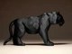 Статуетка пантера в геометричному стилі low poly для декору інтер'єру. Aivory - изображение 2