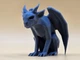 Статуетка готична горгулья в стилі low poly для декору. Aivory - зображення 1