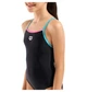 Купальник закрытый для девочек Arena Swimsuit Solid Light Drop Back 116 см Черный (005919-589-116) - изображение 2