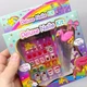 Набор для маникюра детский Deluxe Nails Kit Фламинго с накладными ногтями для девочек (1169-2) - изображение 2