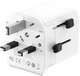 Мережевий зарядний пристрій Gembird Travel Power Adapter 12W 2 x USB-A White (TPA-EU2A12-01-W) - зображення 1