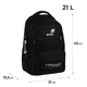 Рюкзак шкільний підлітковий + пляшка Kite Education teens Different K26-1019L-2 - зображення 10