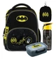 Рюкзак шкільний каркасний + ланчбокс + пляшечка Kite Education DC Batman DC25-556M - изображение 1