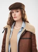 Кепи кашемировое Flat Cap Fortune 55-57 Шоколад - изображение 1