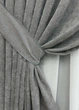 Комплект готових штор VR-Textil Шеніл преміум VELMIRA Rich № 1923ш Сірий 200х290 см 2 шт (32-345) - зображення 5