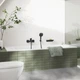 Cмеситель для ванны однорычажный с коротким изливом GROHE QuickFix Dice черный металл 1018742430 - изображение 2