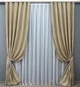 Комплект штор VR-Textil Жаккард Viva Marmo № 1787ш Бежевый 100х290 см 2 шт (31-0003) - изображение 2