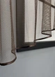 Кухонная арка VR-Textil № 000к грек-сетка "Соты" венге 280х150 см (51-267) - изображение 5