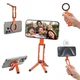 Держатель телефона Ulanzi MA60 Foldable Magnetic Phone Tripod UV-S040 Orange - изображение 2