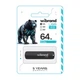 Флеш-память USB Wibrand 64Гб пластик черный USB 2.0 с крышкой (663395) - изображение 2