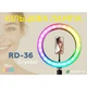 Кільцева лампа RGB пластикова 36 см Crystal (661194) - зображення 2