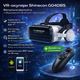 VR очки Shinecon G04DBS — виртуальная реальность со встроенной Bluetooth-гарнитурой, для смартфонов 5.5–7 дюймов, угол обзора 110° - изображение 1
